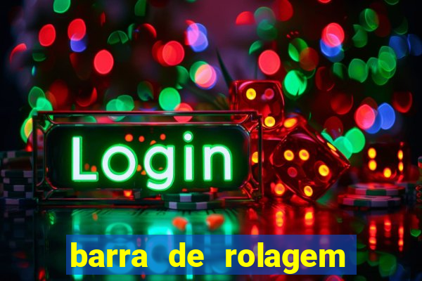 barra de rolagem descendo sozinha win10